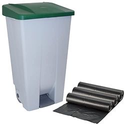 Contenedor Selectivo 120 litros + 3X Bolsas de basura de 10 unidades