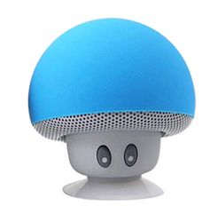 Bluetooth Paddestoel Luidspreker voor XIAOMI Mi 9 Smartphone Zuignap Luidspreker Micro Mini (blauw)