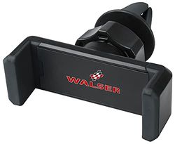 WALSER 30236 Portacellulare per auto Clip It, portacellulare universale per la vostra auto in nero