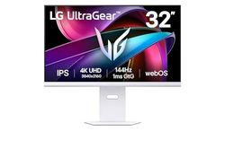 LG, 32 inch, Ultragear 4K UHD, 80cm, 16:9, Super Resolution, 3840 x 2160, 144Hz, 1ms, HDR10, AMD FreeSync, DCI-P3 95%, DisplayHDR 400, 32G810SA-W.AEU - Wit