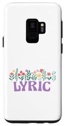 Galaxy S9 Wildflower Floral Lyric First Name Mother's Day Women Case