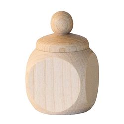 Chinchilla® Caja de dientes de leche de madera de arce natural | para dientes de leche | Regalo para nacimiento, bautizo, inscripción en la escuela, jardín de infancia