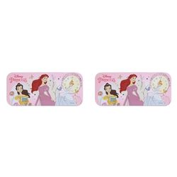 Markwins Princess Enchanting Destinations Nail Polish Tin- Nail Polish Set- Colourful, fun Nail Kit- nail Accessories- Toys and Gift for Kids (Pack of 2)