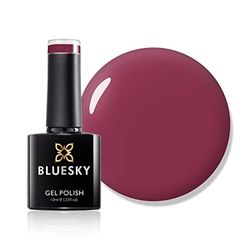 Bluesky Gel Nail Polish, Decadence 80525, Dark, Jam, Red, Long Lasting, Chip Resistant, 10 ml (Requires Drying Under UV LED Lamp)