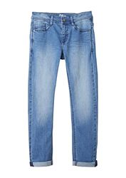s.Oliver Jongens Slim: Jeans met used-details, blauw (light blue denim), 140 cm
