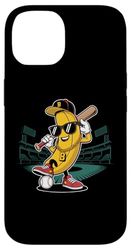 Funny Hiphop Banana Wear Sunglasses Case for iPhone 14