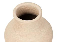 JARRON CERAMICA BEIGE 25x25x40 CM