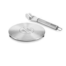 Tescoma Disco Adattatore per Piano Cottura a induzione GrandCHEF ø 17 cm, Acciaio Inossidabile