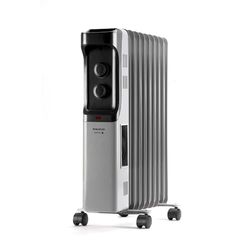 Taurus Dakar - olieradiator 9 elementen. 2000 W. 3 standen. Instelbare thermostaat. Oververhittingsbeveiliging. Eenvoudig transport: handvat en wielen. Laag verbruik
