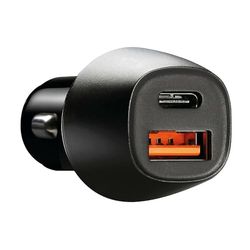 LAMPA USB Power Tec, 2 USB Ports Charger - Ultra Fast Charge - 18W - 12/24V