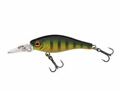 Berkley Pulse Minnow Leurre de pêche, leurre à Contraction pour Poissons prédateurs d'eau Douce, appât Dur réaliste pour Perche, Truite, Lancer précis, Mouvement de dard, 4.5cm, Firetiger