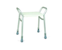 Homecraft Lightweight Height Adjustable Shower Stool Replacement Part, Shower Stool, Bathroom Seat, Shower Chair, Bathing Aid for Elderly, Disabled, and Handicapped, Bath Seat Bench, 091564756