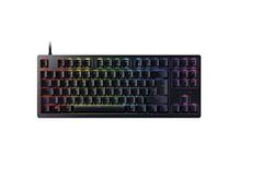 Razer Huntsman Tournament Edition (Red Switch) - Gaming-toetsenbord zonder numeriek toetsenblok (Lineaire optische schakelaars, Doubleshot PBT-toetsenborden) QWERTY US-indeling | Zwart