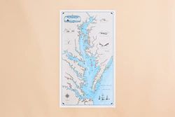 SEALAKE The Original Chesapeake Bay Chart: Harve De Grace to Norfolk (Papier)