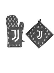 Juventus F.C. | Ugnshandske + Köksskåp | Grill Set | Officiell produkt