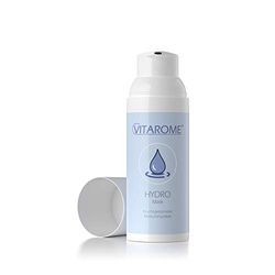 Vitarome HYDRO ansiktsmask med E-vitamin, pantenol, aloe vera och hyaluronsyra, utan paraben, 50 ml