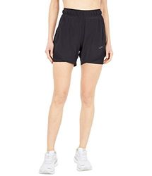 BROOKS 221464001 Chaser 5" 2-in-1 Short Pantaloncini Donna Black Taglia 25