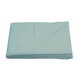 Sleepdown Lenzuolo in 100% cotone a 200 fili, per letto matrimoniale, colore: verde chiaro
