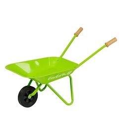 EverEarth Carretilla de Madera sostenible - Juguete de jardín Infantil para el Aprendizaje Creativo y lúdico - Resistente y Respetuoso con el Medio Ambiente - EE33650