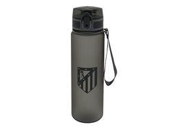 CyP Brands - Atletico di Madrid, bottiglia d'acqua, borraccia sportiva, borraccia sportiva, colore nero, prodotto ufficiale