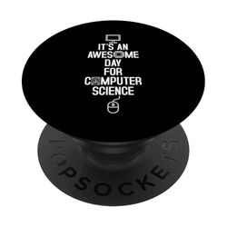 Programador Squad Code Awesome Computer Science Teacher PopSockets PopGrip Adhesivo