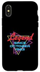 Legend Since October 1963 Custodia per iPhone X/XS