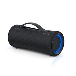 Sony SRS-XG300 - Speaker portatile Bluetooth wireless con suono potente e illuminazione incorporata, resistente all'acqua, durata della batteria di 25 ore e Ricarica Rapida - Nero