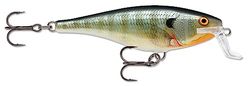 Rapala - Leurre de Pêche Super Shad Rap - Matériel de Pêche avec Corps en Balsa - Leurre Pêche d'Eau Douce - Profondeur de Nage de 1,5 à 2,7m - 14cm / 45g - Fabriqué en Estonie - Blue Gill