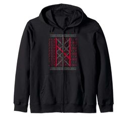 Nordic Mythology Viking: Runic Alphabets Hagalaz Sudadera con Capucha