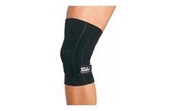 Turbo kniebrace met wals, maat M, zwart