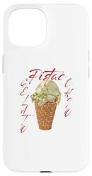 Pistachio gelato graphic Case for iPhone 15