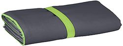 Playshoes Multifunzione Asciugamano da Bagno in Microfibra, Grigio 33 (Grey), 90 x 200 cm