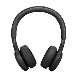 JBL Live 670NC Cuffie On-Ear Bluetooth Wireless, con Cancellazione Adattiva del Rumore, SmartAmbient, Personi-Fi 2.0, JBL Surround, Connessione Multipoint, fino a 65 Ore di Autonomia, Nero