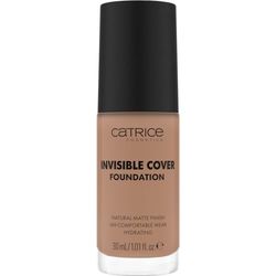 Catrice Invisible Cover Foundation, n. 042C, Nude, idratante, a lunga durata, naturale, per pelle secca, vegana, senza olio, senza parabeni, senza particelle di microplastica, confezione da 1 (30 ml)