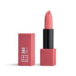 3INA MAKEUP - The Lipstick 362 - Różowy pomadka z witaminą E i masło Shea -wysokie krycie z wygodną teksturą - magnetyczną nasadką - Wysoko krycie - Vegan - Cruelty Free