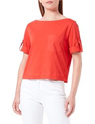 Sisley T-shirt för kvinnor, Röd 29 l, L