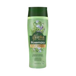 Vatika Natural Rosemary Shampoo, 425 ml, Shampoo for all hair types, Anti-dandruff shampoo, Promotes Hair Growth, Nourishes & Conditions Hair, Rosemary oil