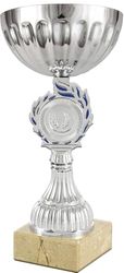 Art-Trophies AT81193 Troféu desportivo, prateado/azul, tamanho único