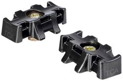 HellermannTyton S3SB15CBM8-PA6GF30-BK socle de fixation vissable 151-01010 Noir
