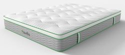 Novilla Matras 140x200 pocketvering hardheid H2 H3 Boxspring Mattress Oeko Tex gecertificeerd hybride matras middelhard rolmatras hoogte 20cm