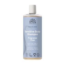 Urtekram Shampooing Sans Parfum – Soin Cuir Chevelu Sensible – 500ml – Bio & Vegan à l’Aloe Vera – Hypoallergénique, Certifié, Hydratation Douce