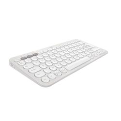 Logitech Pebble Keys 2 K380s - QWERTY US International Layout, White