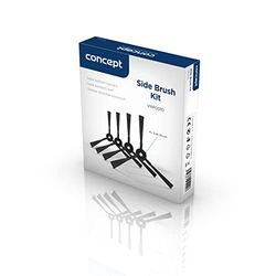 CONCEPT Hausgeräte VRP0010 - Set di 4 spazzole laterali per aspirapolvere Concept Robot VR3520/VR2110/VR3110/VR3120/VR3210/VR3205/VR2020/VR3105