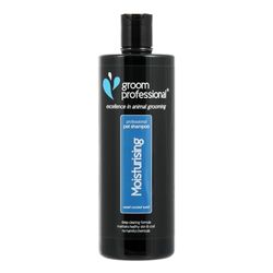 Groom Professional Coconut Moisturising Dog Shampoo - Soothing Dog Shampoo for Itchy Skin - Sensitive Shampoo for Dogs - Nourishes & Restores Coat - For Smelly Dogs, 450ml
