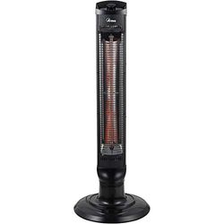 Ardes AR4B03 oscillerende koolstofvezelkachel, 1 lamp en 2 krachten met metalen frame, carbon revolver zwart