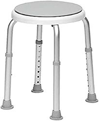 Antar AT51122 Ducha Silla, Blanco/Gris