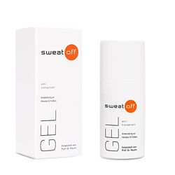 SWEAT-OFF Gel antitraspirante 30 ml | Gel contro sudore e odore dei piedi | Antiperspirant per mani e piedi
