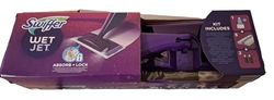 Swiffer WetJet - Kit di avvio spray tutto in uno, per tutti i tipi di pavimento, con lavacavi, soluzione detergente e salviette, elimina la sporchezza incrostata senza residui