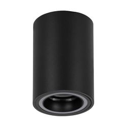 Eglo Connect.z Smart Home LED Ceiling Light Carosso-Z, ZigBee, app and Alexa Voice Control, Warm White-Cold White, RGB, dimmable Spotlight, Black Metal, Ø 8 cm