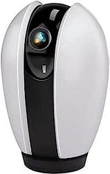 alpina Smart Home WiFi - Telecamera di sorveglianza, girevole e inclinazione, 230 V, Full HD 1080p, telecamera per cani, sensore di movimento e audio Smart Home App